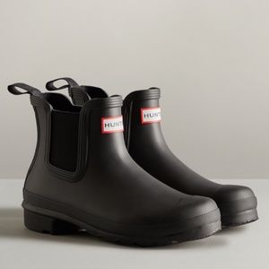 Black Original Chelsea Hunter Boots
